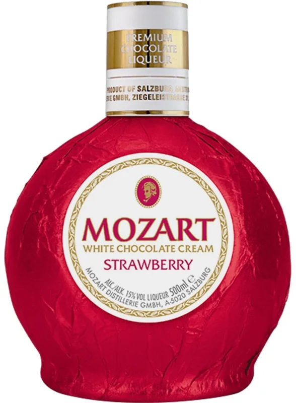 Liker Mozart Bela Čokolada Jagoda 0,5 l