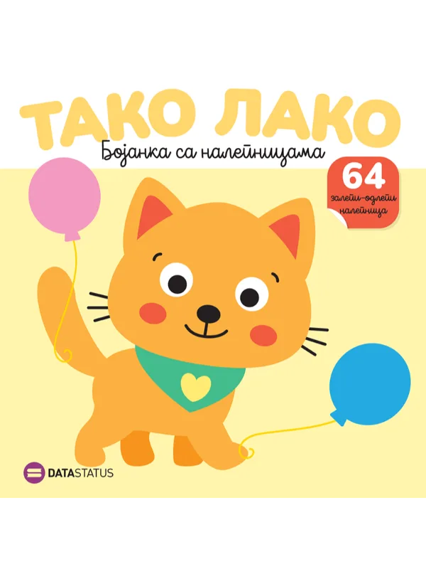 bojanka tako lako Maca sa nalepnicama data